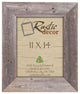 Catoosa Extra Wide Reclaimed Rustic Barn Wood Wall Frame, 11"x14"