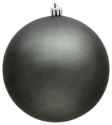 Vickerman 2.4" Pewter Matte Ball Ornament, 24 per Bag
