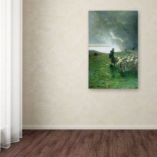 'After Storm' Canvas Art by Giovanni Segantini