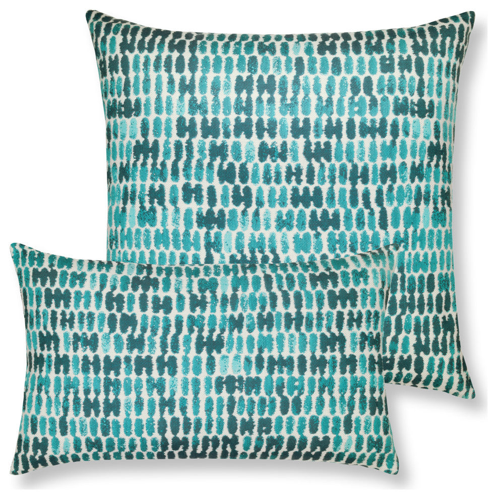Thumbprint Aruba Indoor/Outdoor Performance Pillow, 20"x20"