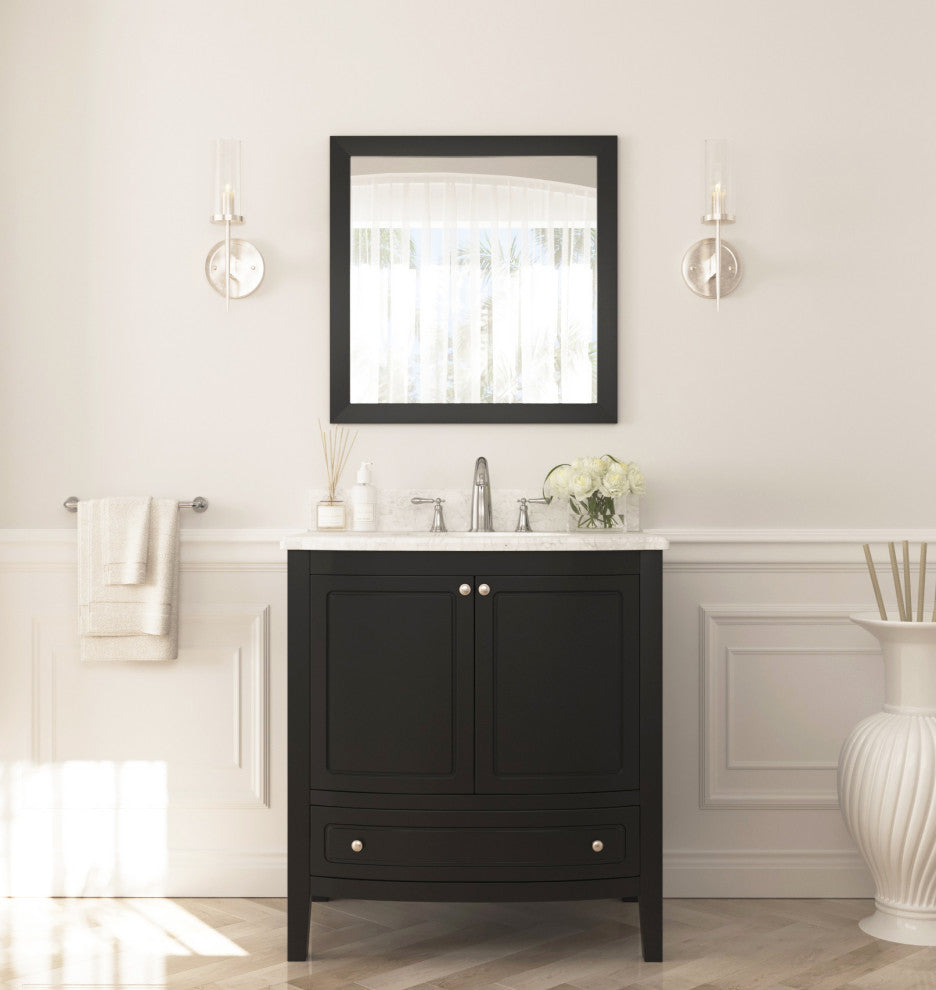 Estella Single Vanity, Espresso, 32"
