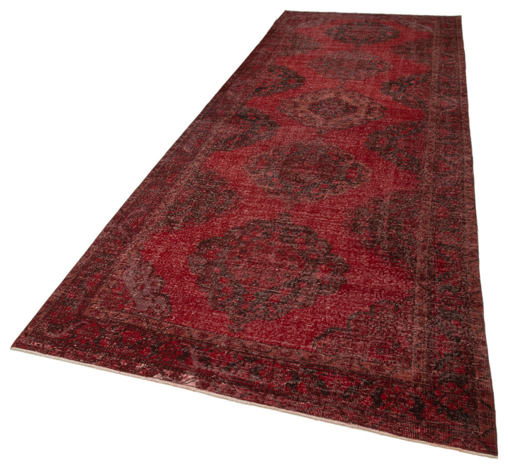 Rug N Carpet - Hand-knotted Oriental 4' 10" x 13' 7" Decorative Runner Rug