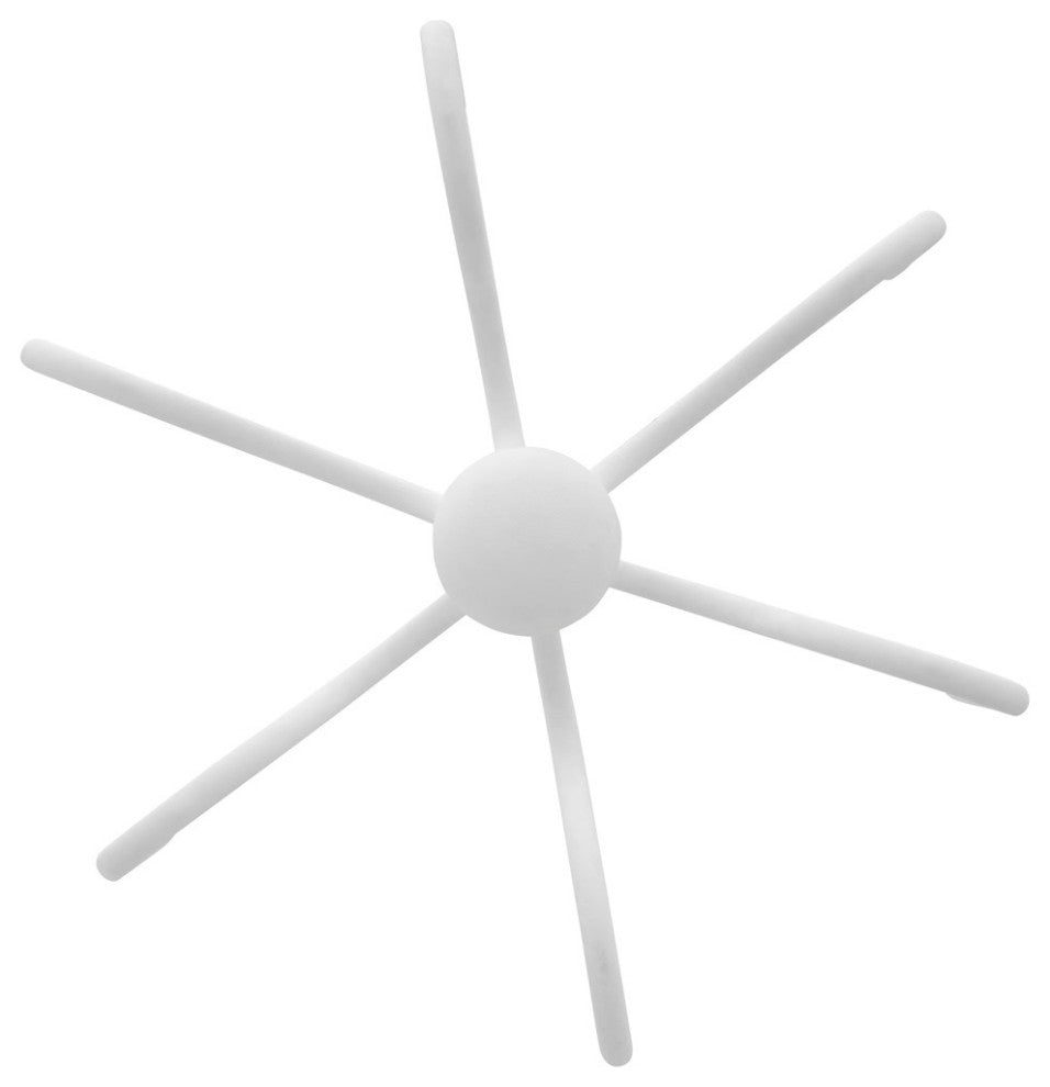 Hinkley Maris Large Chandelier, Textured Plaster