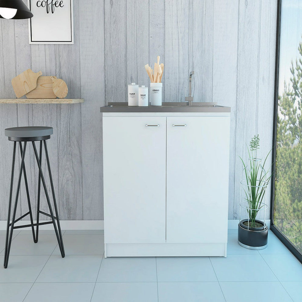 Utility Sink Vernal, Kitchen, White