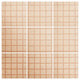Deny Designs Little Arrow Design Co Blush Grid Wood Wall Mural, 3'x3'