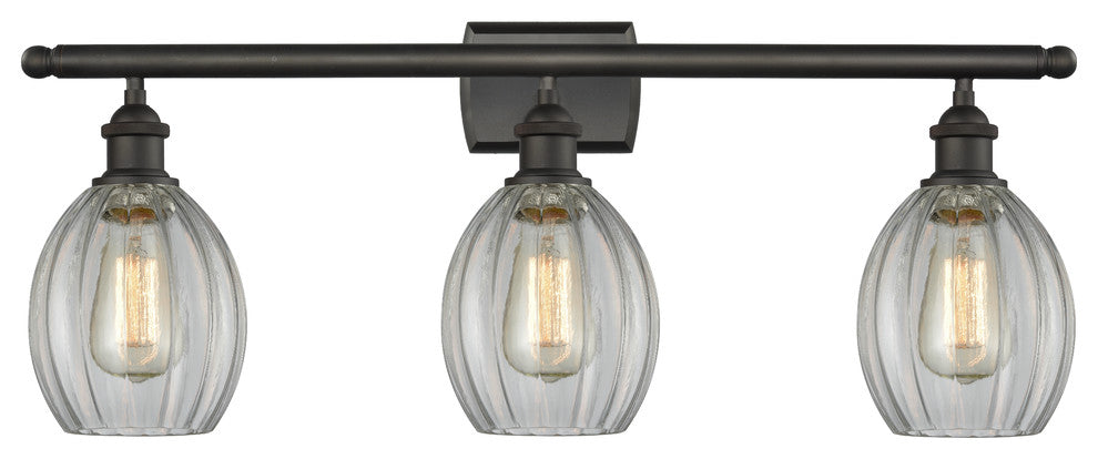 Ballston Eaton 3 Light Bathroom Vanity Light in Oil Rubbed Bronze