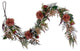 Vickerman 6'' Coral Artificial Peony Dahlia Garland.