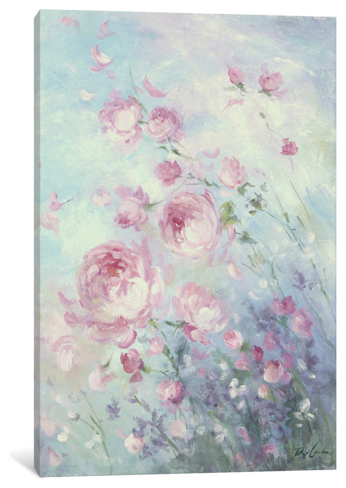 "Dancing Petals" by Debi Coules, Canvas Print, 40"x26"