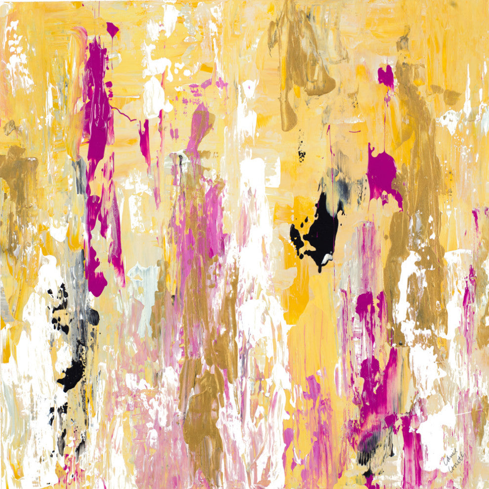 Parisian Chic Abstract II - 54 x 54 by Lanie Loreth