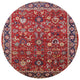 Ahgly Company Indoor Round Mid-Century Modern Area Rugs, 4' Round