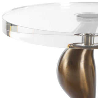 Uttermost Remolino Bronze Drink Table