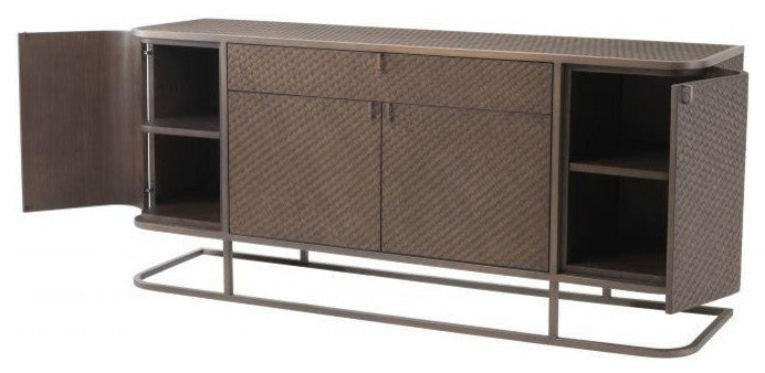 Woven Oak Dresser | Eichholtz Napa Valley