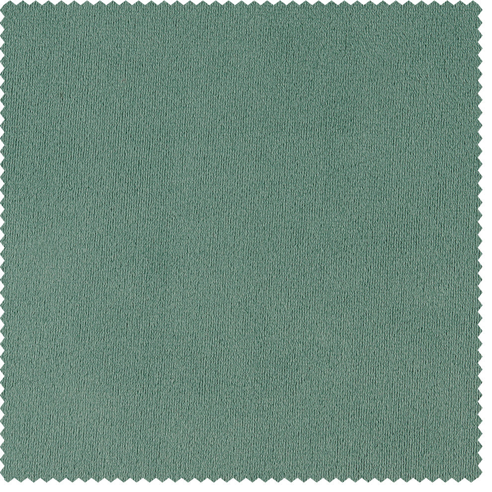 Signature Aqua Mist Blackout Velvet Curtain Single Panel, 50"x120"