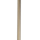 Rod Extension Stem, Antique Brass