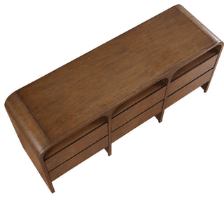 Giada Solid Wood And Veneer Dresser, Brown, Dresser