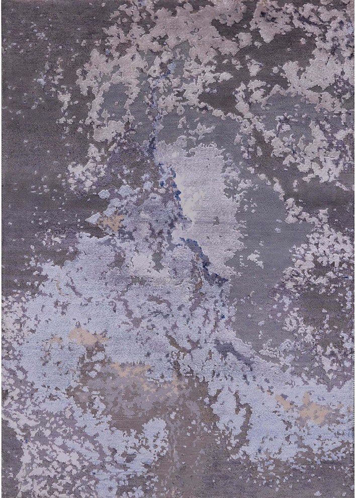 Ahgly Company Indoor Rectangle Mid-Century Modern Area Rugs, 7' x 10'