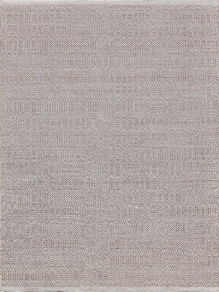 Echo Indoor/Outoor Flatwoven PET yarn Light Beige/Ivory Area Rug