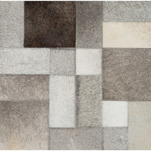 Surya Outback OUT-1011 5'x8' Rug, Ivory/Medium Gray