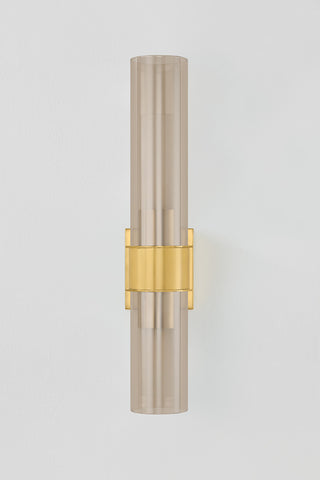 Corbett Lighting Granada Wall Sconce, Vintage Polished Brass, 4.25"Dx21.5"H