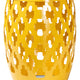 Elenor Contemporary Outdoor Side Table, Yellow