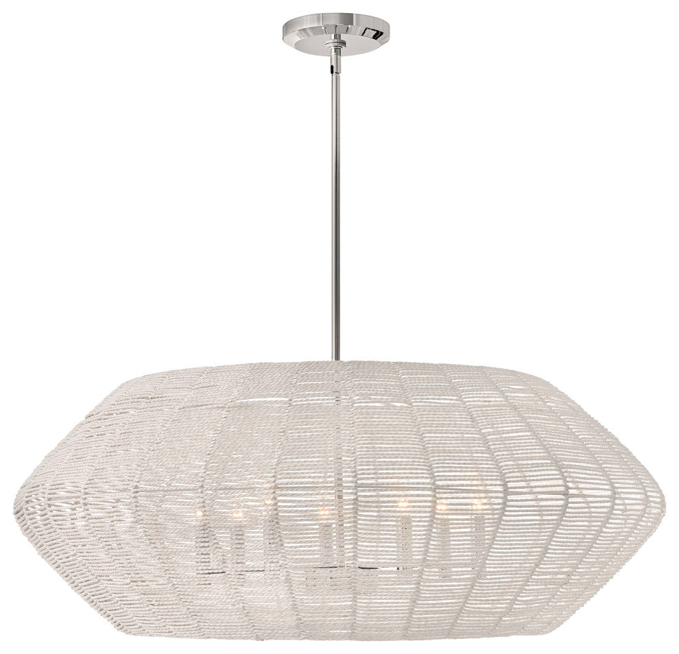 Hinkley Lighting 40385 Luca 7 Light 36"W Lisa McDennon Pendant / - Polished