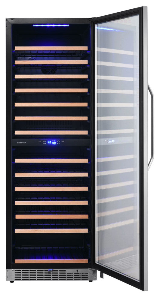 EdgeStar CWR1552DZ 24"W 141 Bottle Capacity Built-In or - Stainless Steel
