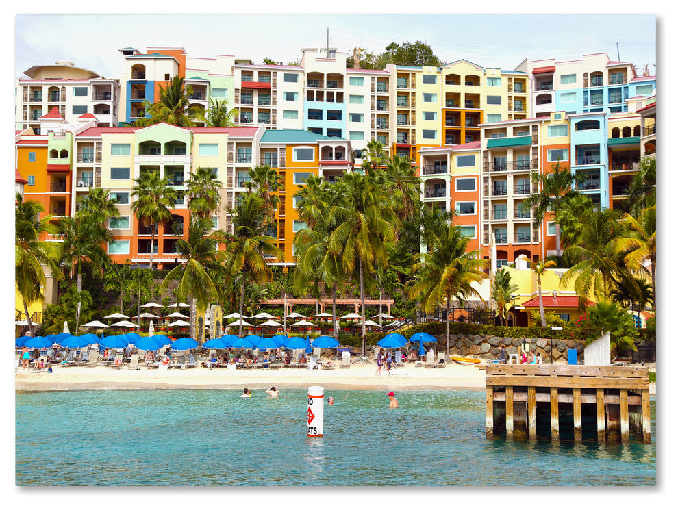 'Virgin Islands 8' Canvas Art by CATeyes