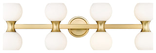 Z-LITE 8-Light Vanity, Modern Gold