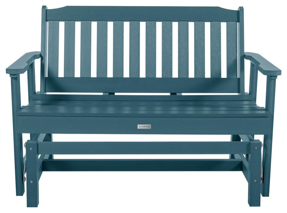 Lehigh Garden Gliding Bench 4', Nantucket Blue