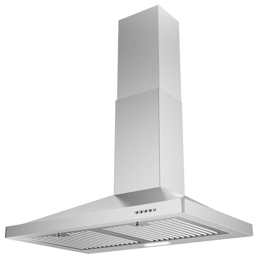 Streamline 30" Stadera Ducted Wall Mount Range Hood, Stainless Steel
