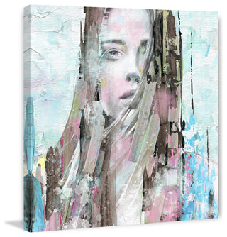 "Mind Blowing Beauty" Painting Print on Wrapped Canvas, 48"x48"
