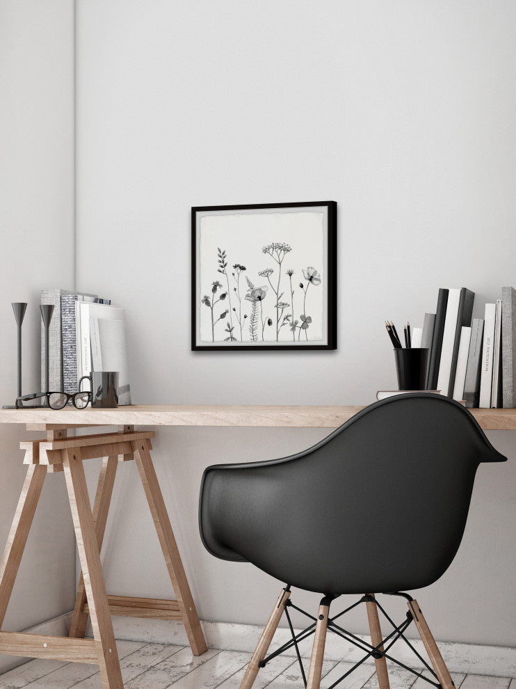 "All About Poppies" Framed Painting Print