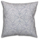 Medallion Blues 18x18 Spun Poly Pillow