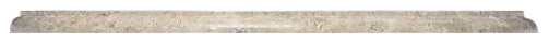 vidaXL Table Top Dining Table Top Replacement for Office Gray Ã˜23.6"x1" Marble