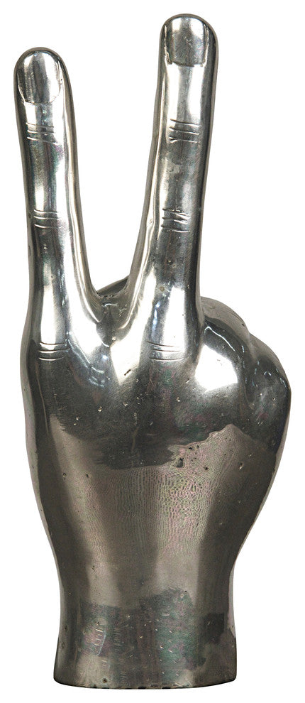 Peace Sign, Silver