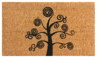 Deciduous Tree, Modern Door Mats, 24"x56.75"