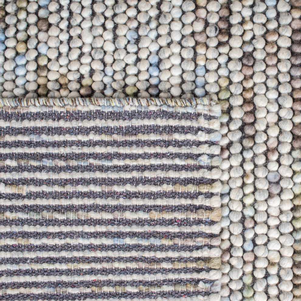 Safavieh Couture Natura Collection NAT620 Rug, Ivory/Multi, 8'x10'