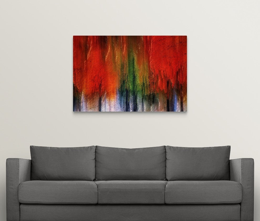 "Kootenay Fall 2017" Wrapped Canvas Art Print, 48"x32"x1.5"