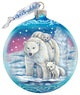 Polar Family Ball Ornament