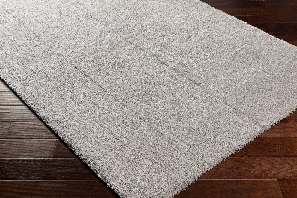 Cloudy shag CDG-2303 Gray Machine Woven 7'10" x 10' Rug