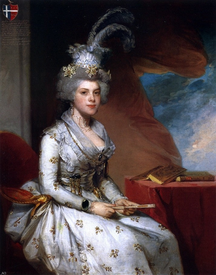 Gilbert Stuart Mathilda Stoughton de Jaudenes Y Nebot Wall Decal