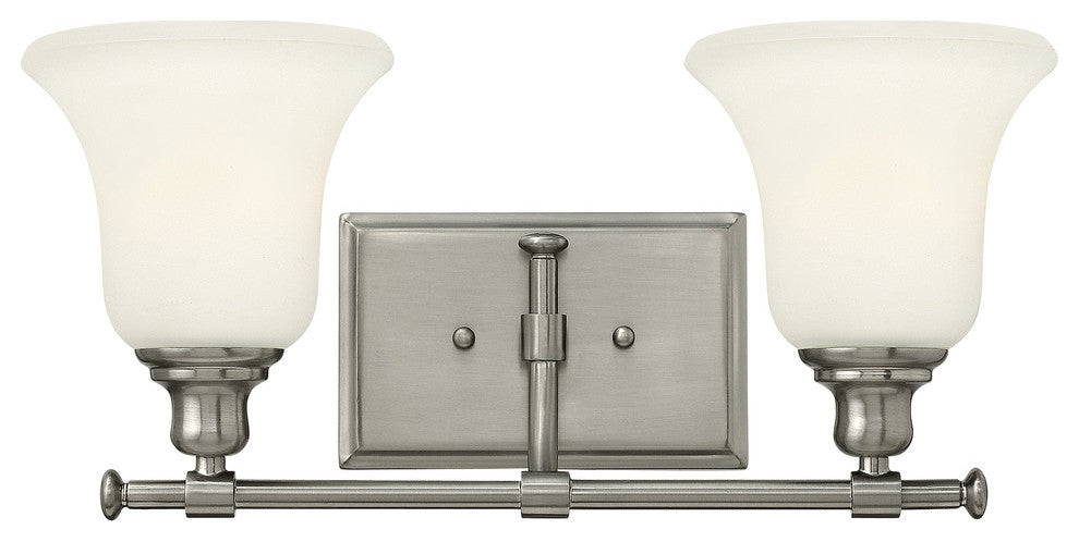 Hinkley Colette Bath 2-Light Vanity, Brushed Nickel