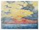 "Sunset, Acapulco" Digital Paper Print by Joseph Pennell, 26"x20"