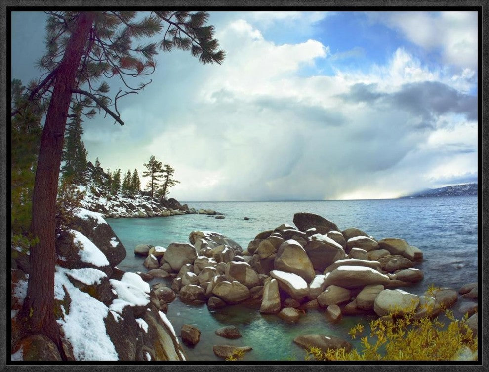 "Memorial Point, Lake Tahoe, Nevada"  by Tim Fitzharris, 17x13"