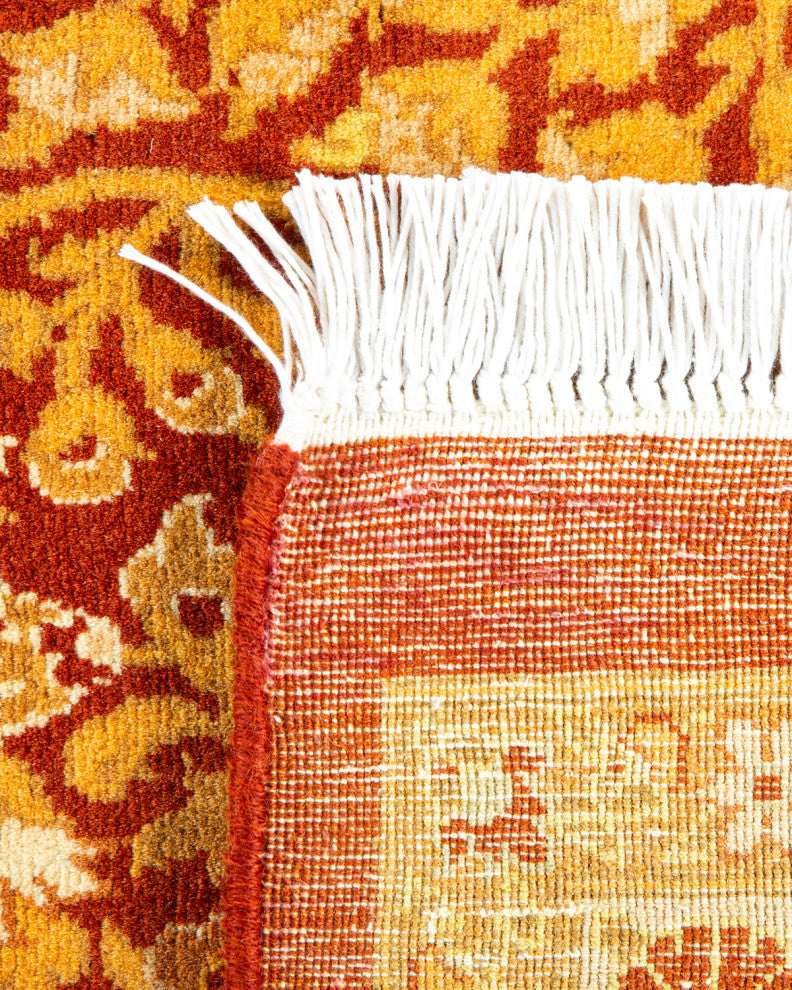 Mogul, One-of-a-Kind Hand-Knotted Area Rug Orange, 8' 3" x 10' 8"