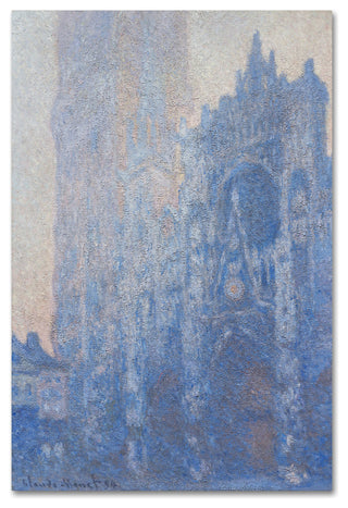 Monet 'Rouen Cathedral Facade' Canvas Art, 47 x 30