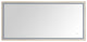 Avanity 59" LED Mirror, Brushed Gold