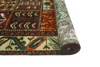 Fine Vintage Distressed Danush Red/Ivory Rug, 6'9 x 9'6