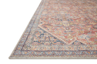 Loloi II Adrian Rust/Denim Area Rug, 2'3"x3'9"