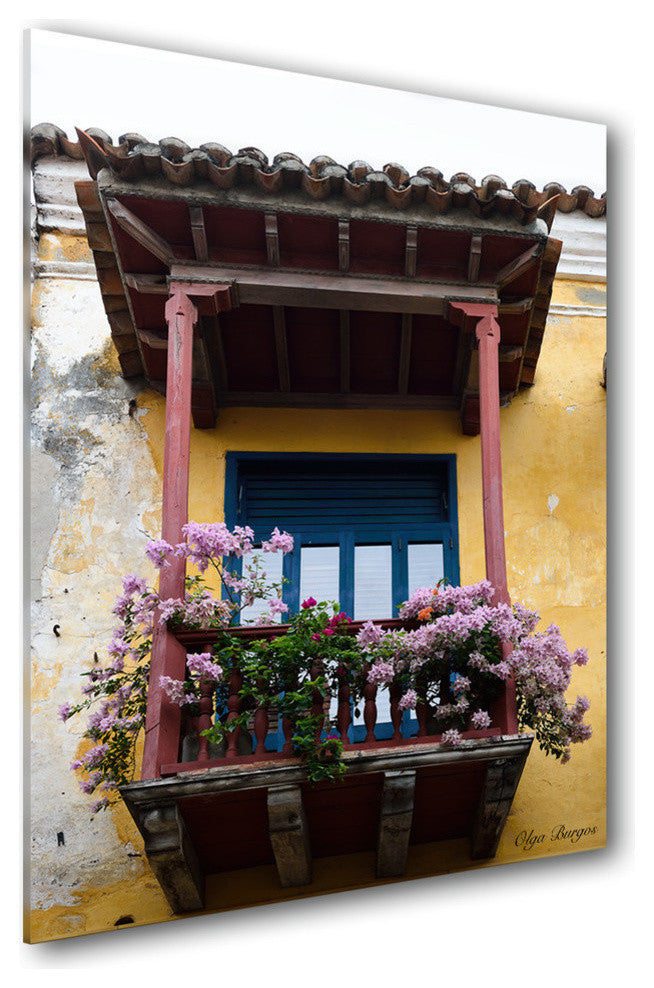 Indoor/Outdoor Wall Decor ''Provincial XIV'' in ArtPlexi, 40"x30"